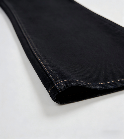 High Waist Black Wide Leg Jeans