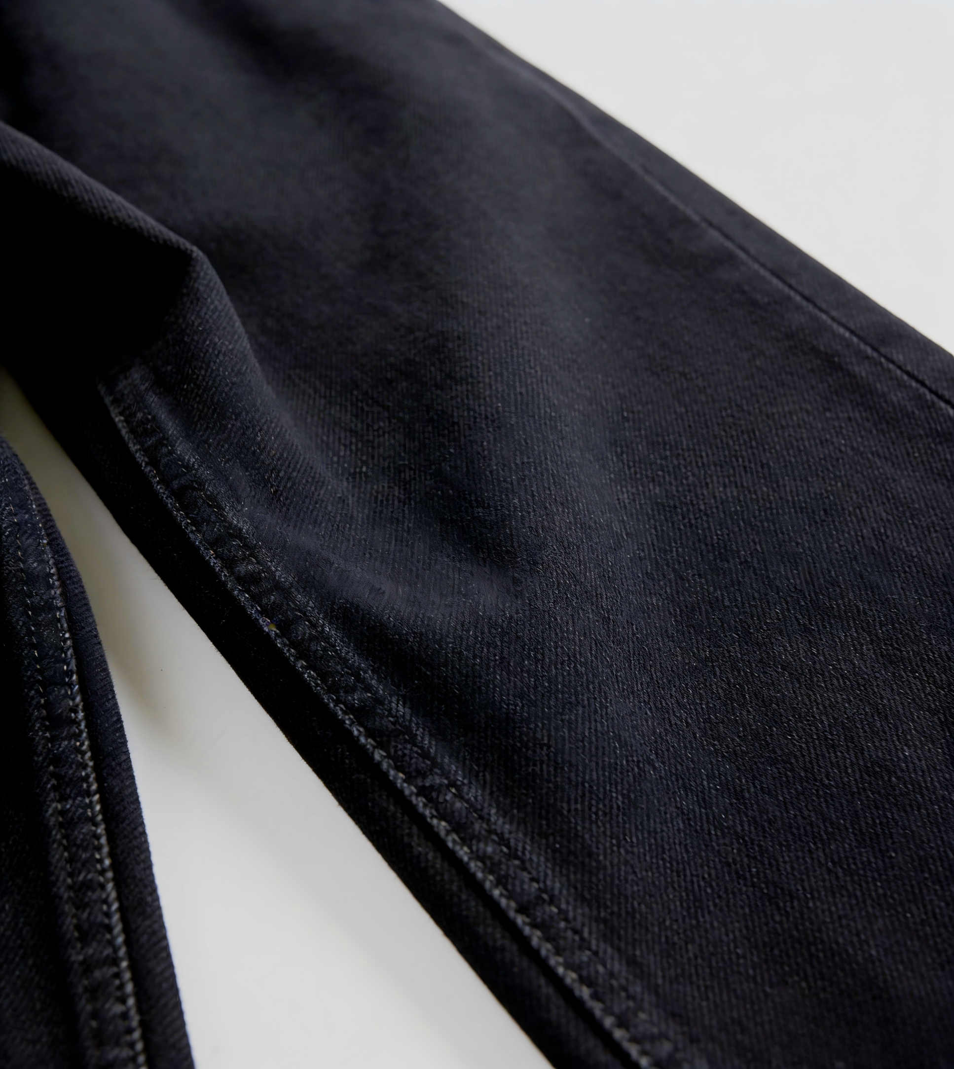 High Waist Black Wide Leg Jeans